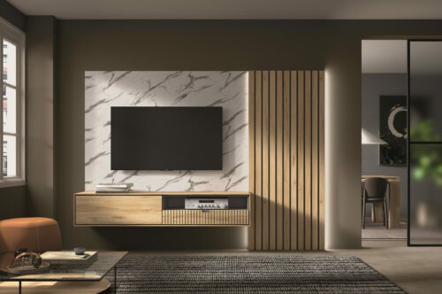 mueble de salón madera